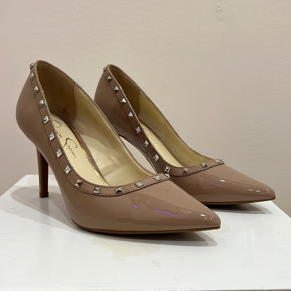Size 7 Nude Jessica Simpson Heels